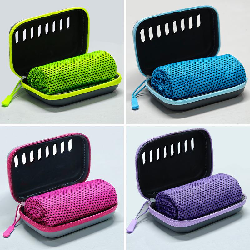 Summer Outdoor Cooling Fitness Ice Towel In Box - Cold Feeling Sport Towel