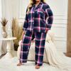 Plus Size Women's Pajama Set Loungewear Comfortable Home Sleepwear