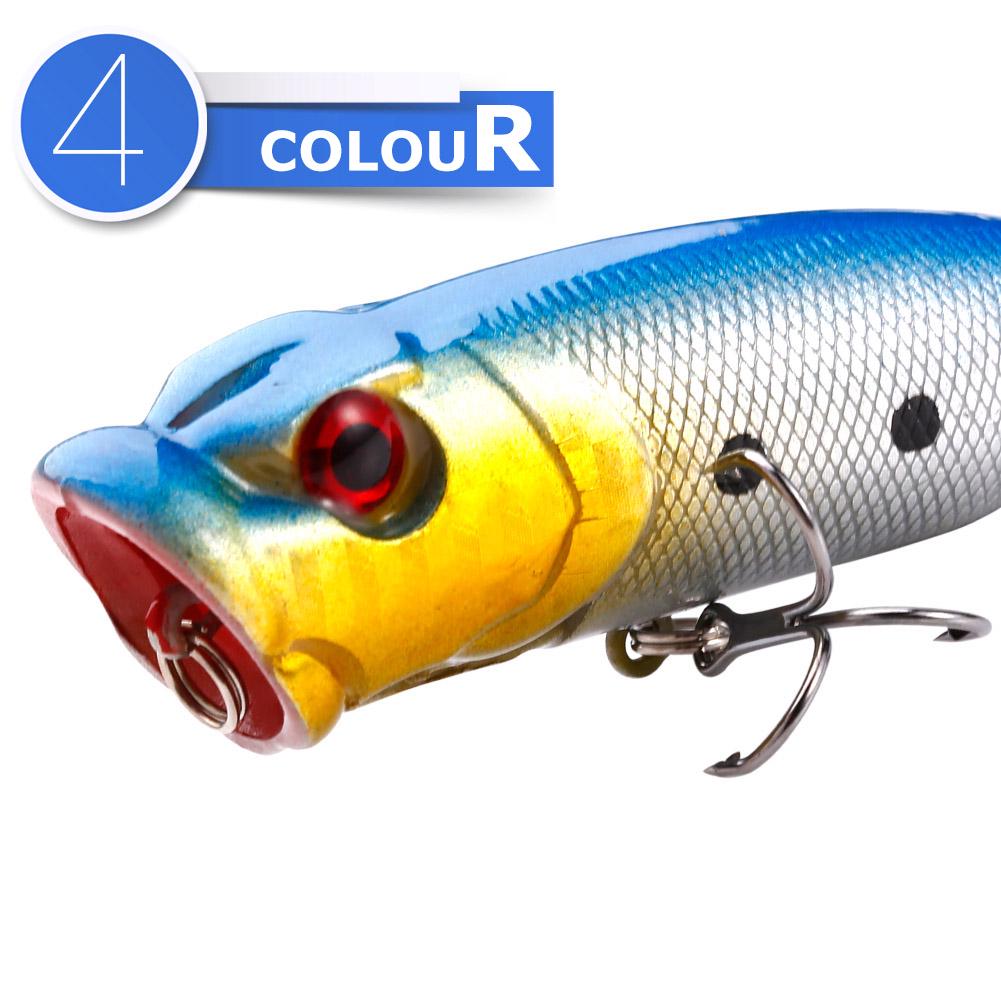 

Наборы рыболовных приманок Sougayilang, наборы попперов, 1 шт./4 шт., воблеры, комплект рыболовных приманок, комплект реалистичных приманок 1pc&7.2cm