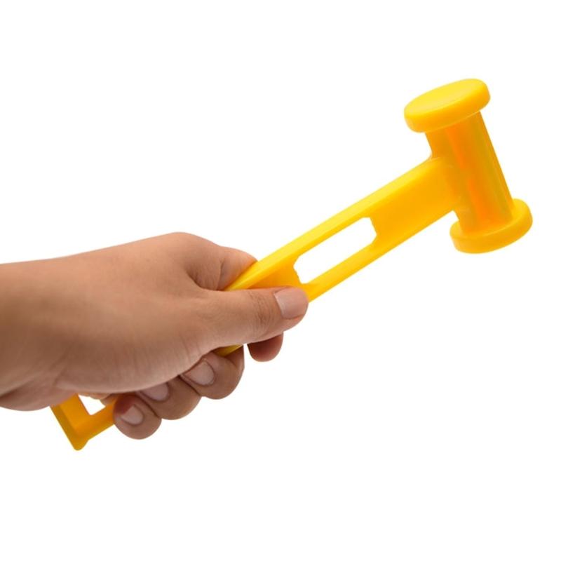 Outdoor Ground Stake Camping Anchors Peg Plastic Tent Stake with Hammer Beach Tent Peg Anchors Canopies Stake Enduring