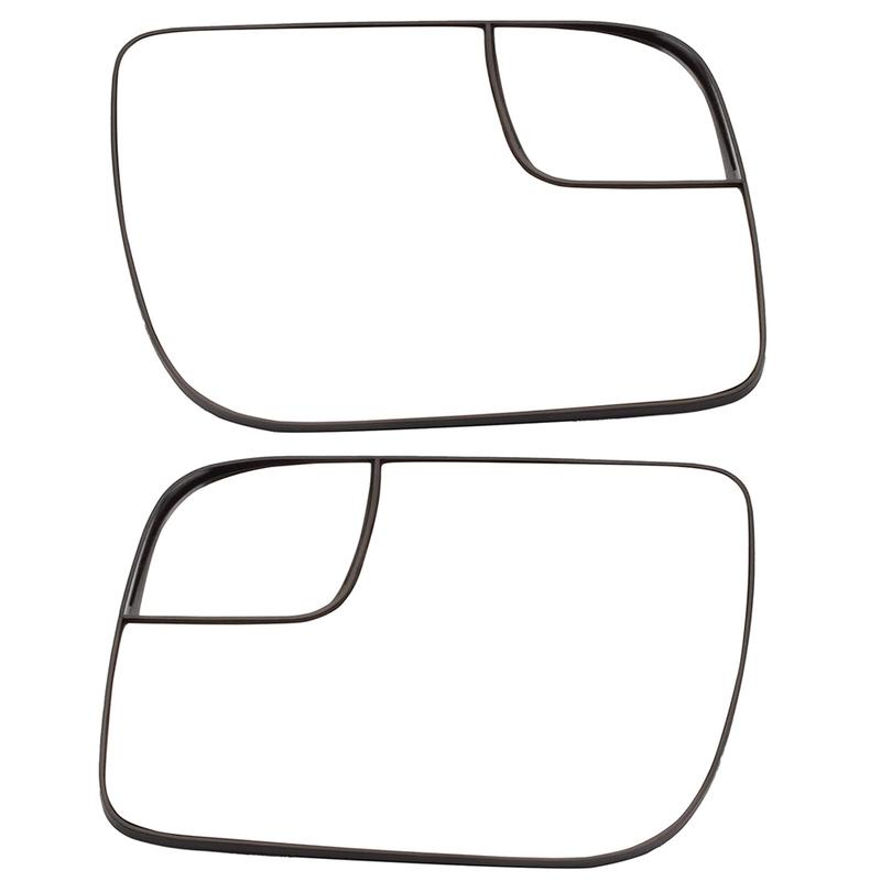 Left Right Heated Side Mirror Glass Rearview Mirror Lens for Ford Explorer 2011 2012 2013 2014 2015 2016 2017 2018