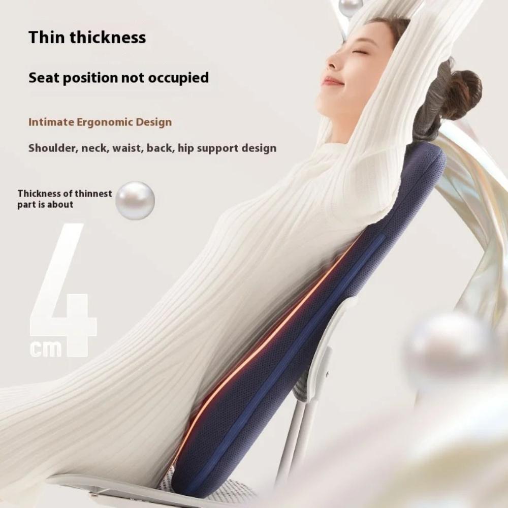 Hot Compress Kneading Massager Portable Body Massage Pillows for Shoulder Neck Waist Back Boby Massage Device for Home & Office