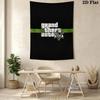 Grand Theft Auto V Cover Artwork Bedding 1 Duvet Cover 2 Pillowcase Without Core Soft And Comfortable Christmas Birthday Gift Bedding Set