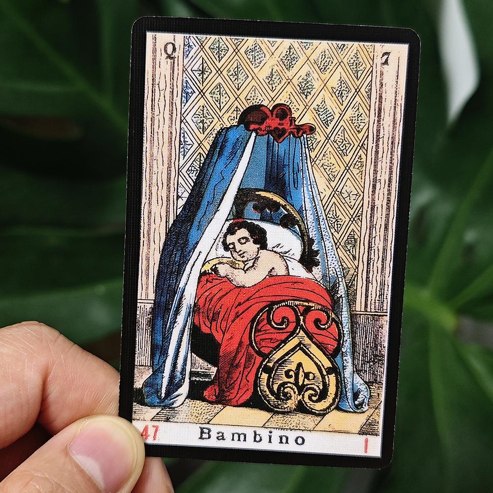 Oracle Sibyl Cards Every Day Oracle Deck Sibilla Italian Deck For Party Game Card Games New Year Gifts 52pcs/Set
