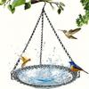 BirdFeeder Outdoor Bird Feeder for Balcony Garden, Hanging Hummingbird Feeder for Garden and Courtyard