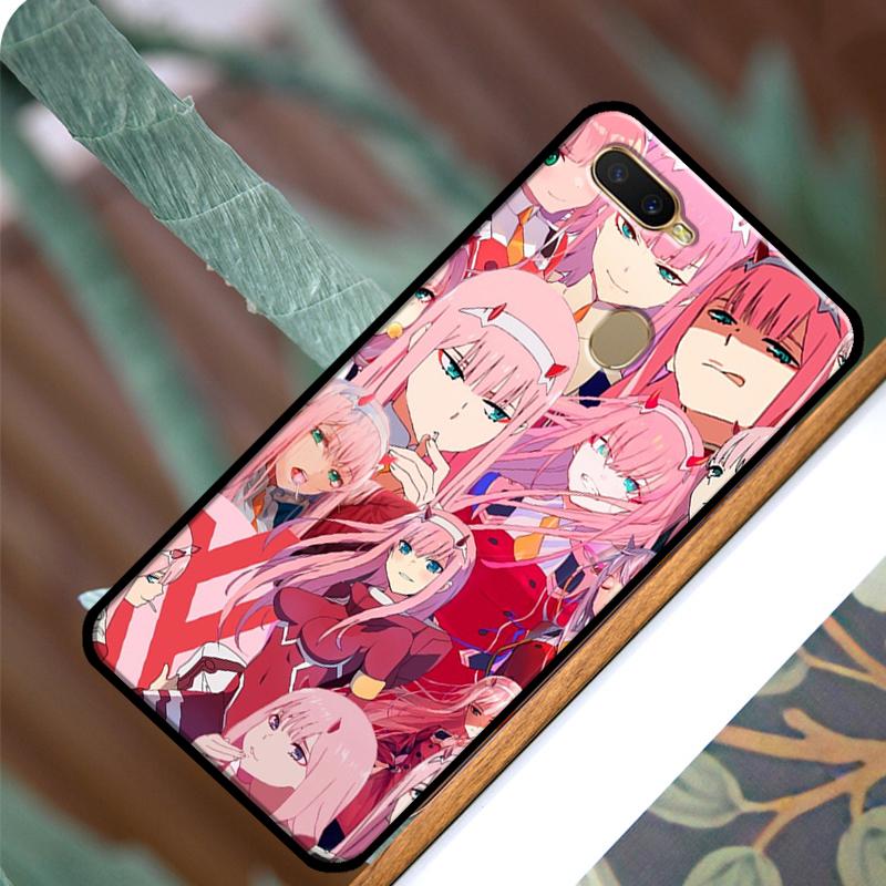 Zero Two Darling In the FranXX Anime Cover For OPPO A52 A72 A54 A74 A94 A1K A15 A83 A91 A5 A9 A31 A53 A53S A3S A5S Phone Case