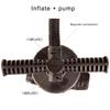 Inflatable Boats Pumps Adapter & Air Hose Set Inflatable Pumps Extension Tube with 5 Nozzle Air Pumps Accessories