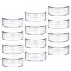 6pcs 12cm Clear Round Candy Box With Lid Transparent Party Favor Boxes Wedding Small Storage Containers For Jewelry Beads Crafts