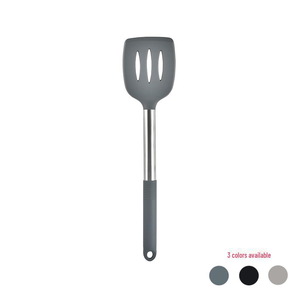 Rotatable 12-Piece Silicone Kitchenware Set: Frying Shovel & Soup Spoon Included