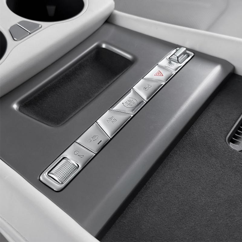 For BYD ATTO 3 EVO Yuan Plus 2026 2027 Central control button sticker central control panel drip protective film