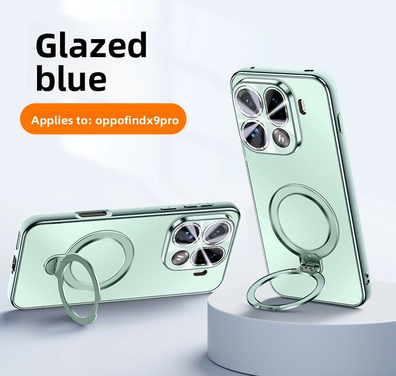 For OPPO Find X9 Pro Case Hard AG Matte Ring Stand Magnetic MagSafe Protective Back Cover For Find X9 X8 Pro X8S+ X8Ultra Shell