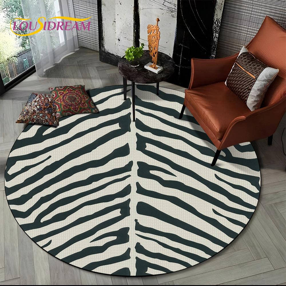 

Tree of Life Viking Yggdrasil Valknut Round Carpet Rug for Living Room Bedroom Sofa Decor,Kid Paly Area Rug Non-slip Floor Mat Diameter 60cm