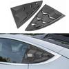 17-22 Tesla Model 3 Protection de Lunette Arrière & Autocollant Décoratif à Lamelles