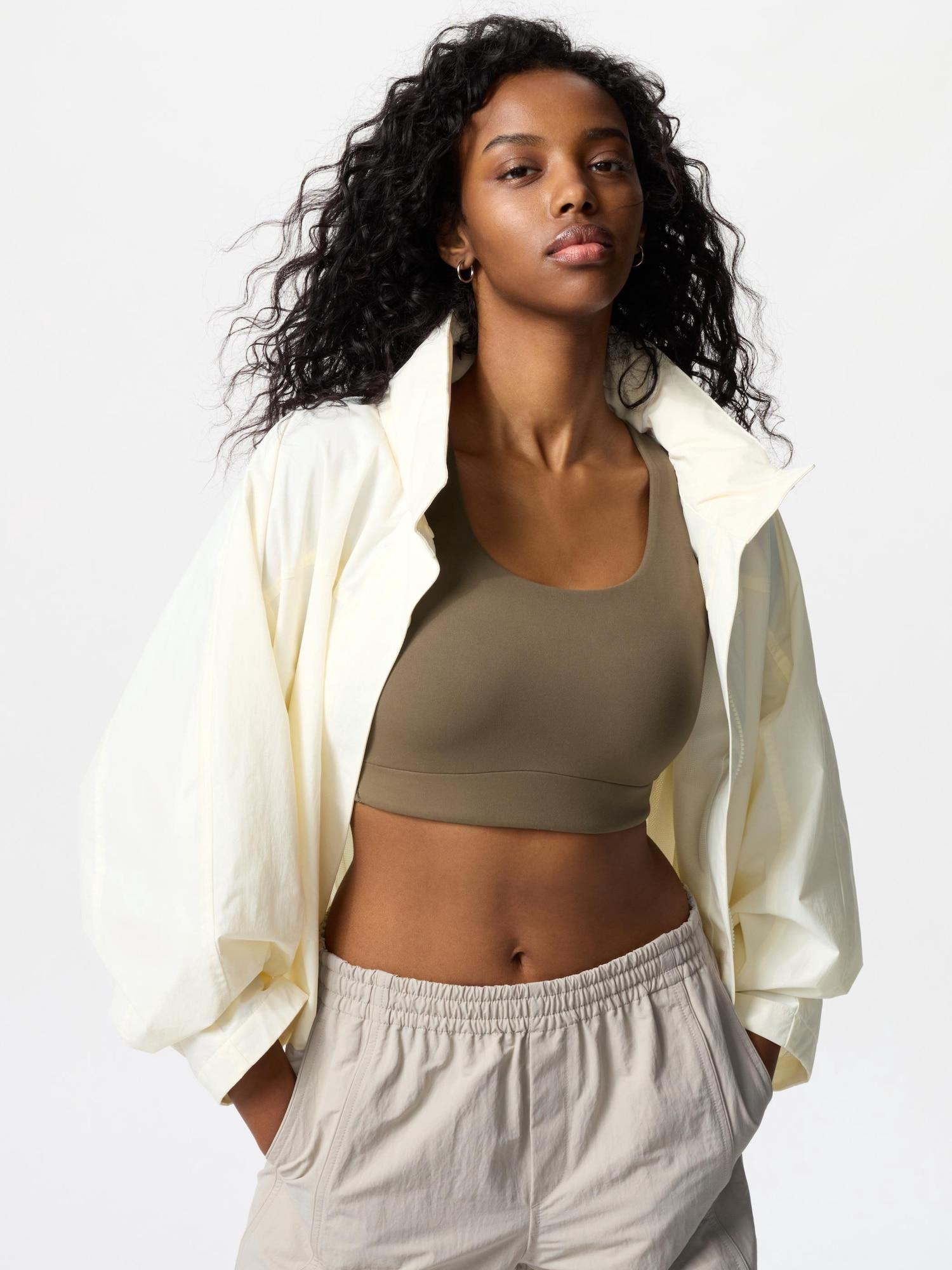 

Uniqlo Japan Wireless Bra Active 37 BROWN/XS