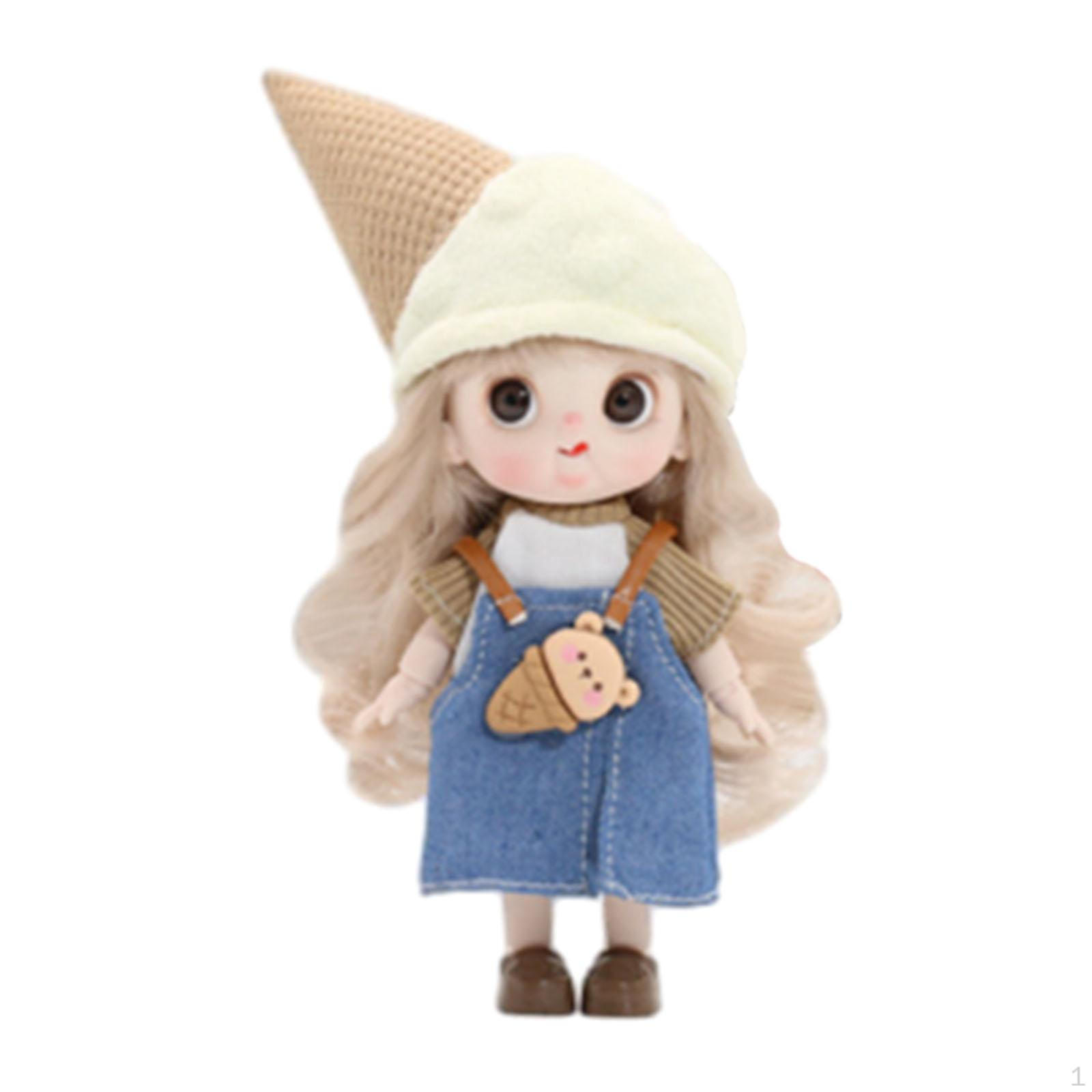 

Очаровательный набор шарнирных кукол со стильными аксессуарами для детей и взрослых коричневый