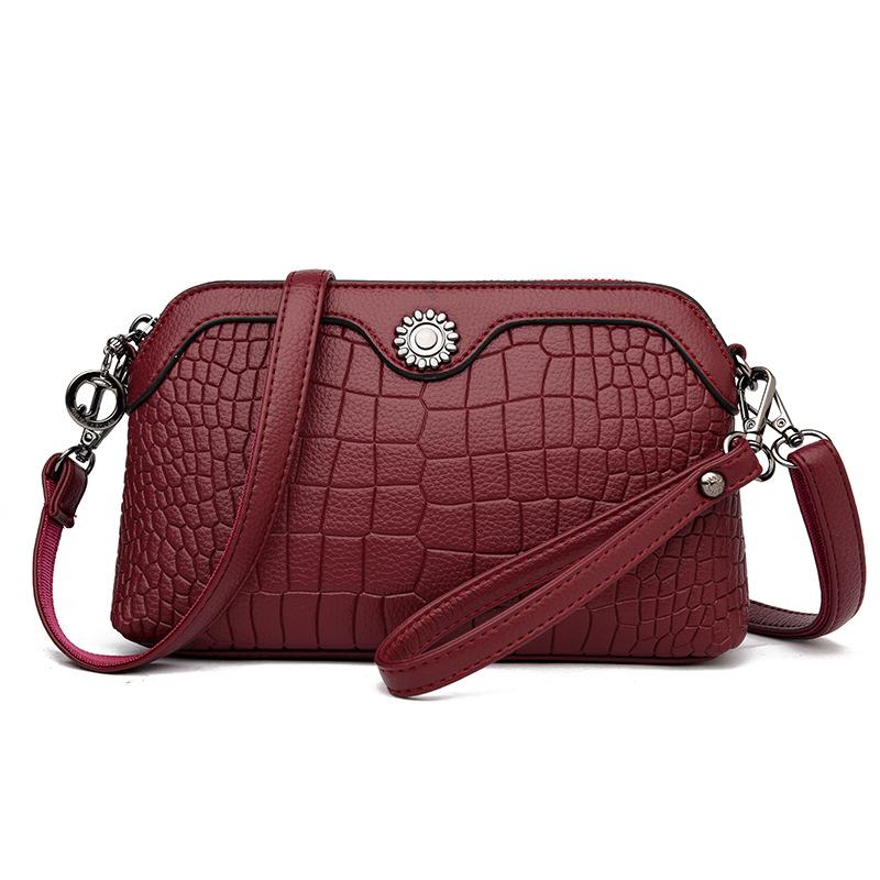 New Arrival Women's Stone Embossed Crossbody Bag - Mini Shoulder Bag with Phone Pocket, Versatile Commuter-Friendly Purse for Daily Essentials