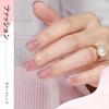 MODELONES Color Gel Nails, 6-Color Set, Self-Nail, Beginner's, Sheer Color Gel Nails, 7ml/Bottle, UV and LED Compatible, Sheer Translucent Gel Nails