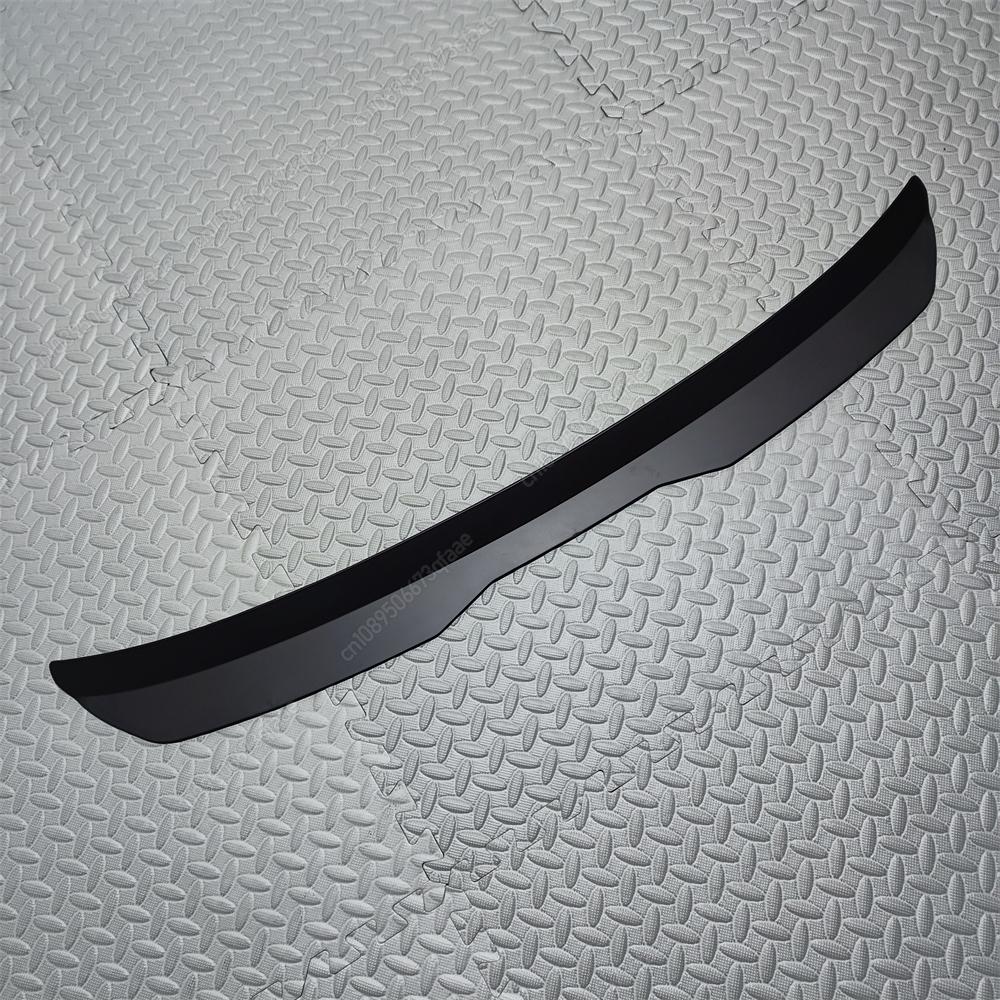 For Renault Clio MK5 Clio 5 2019-2025 Hatchback Car Rear Spoiler Cap Rear Trunk Boot Roof Lip Spoiler Tuning Bodykit Gloss Black