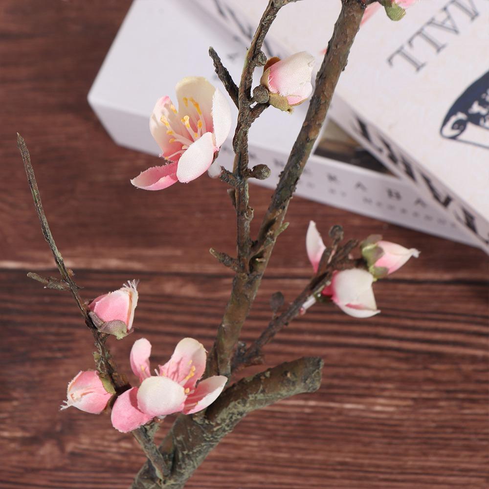 Decor Decorative Table Ornaments for Party Plum Bossom Artificial Flowers Fake Flower Plum Branch