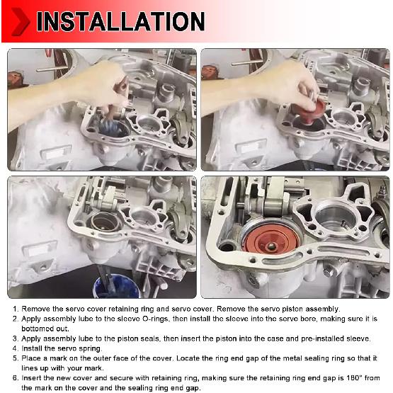 22301B-01K Gear Super Hold Servo Kit For Dodge Chrysler TorqueFlite TF‑8 A727 (36RH 37RH) / A518 (46RH 46RE) / A618 (47RH 47RE 48RE) RWD