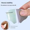 2Pcs/4Pcs Heels Sticker Shoes Backs Adjust Size Adhesive Non-slip Shoe Pads Foot Care Insert Silicone Heel Protector Insoles