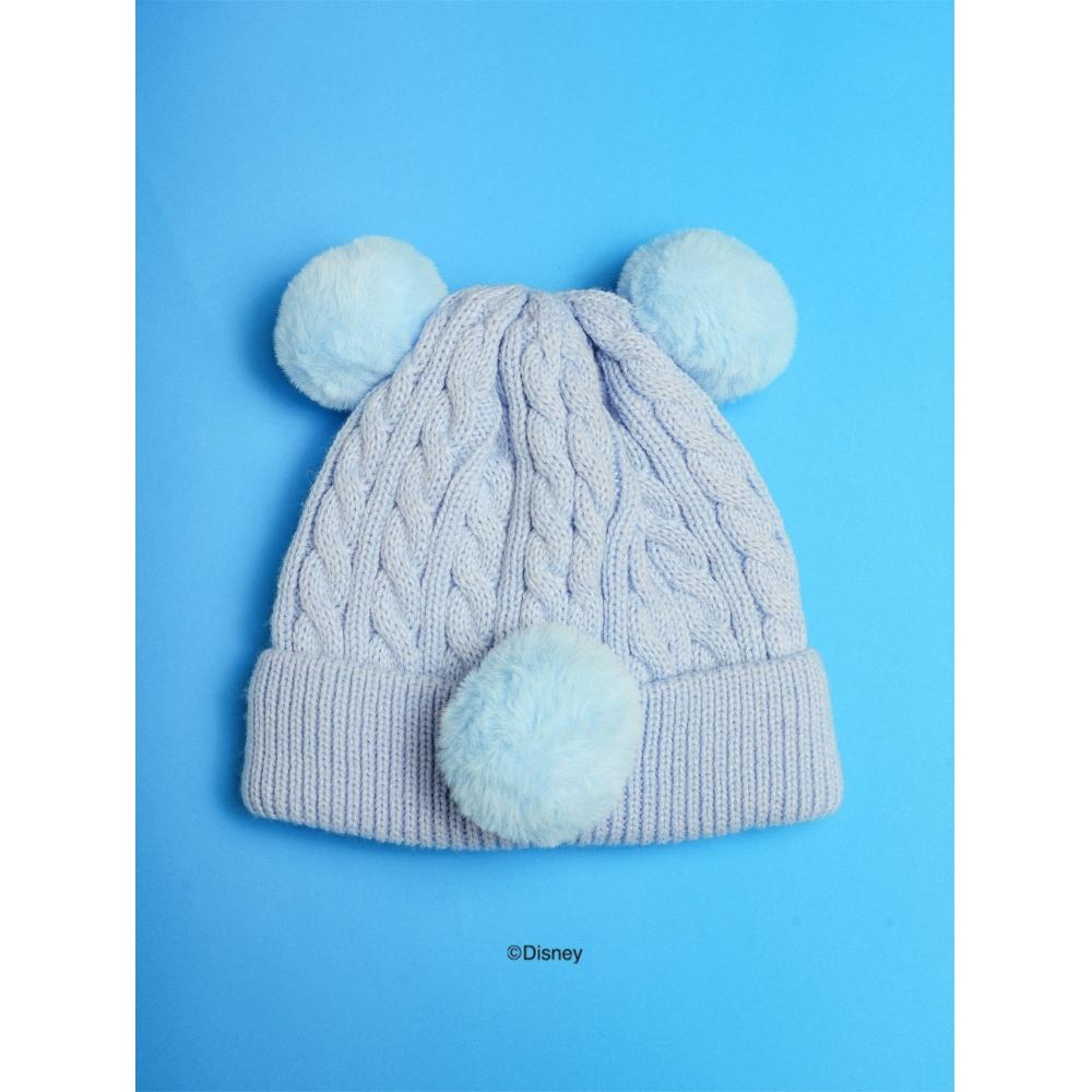 Daiso Disney Mickey Mini Pom Pom Beanie For Kids