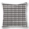 Abstract Houndstooth Geometric Pillow Cover Design Pillow Waist Premium Durable Quality Useful Practical Reliable