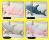 TWDRTDD Shark Plush Fun Blue Fluffy Animal Bedroom Store School Entrance Graduation Christmas Gift Toy, Oversized, Cute, Toy, Whale, Cute, Doll, Gift,