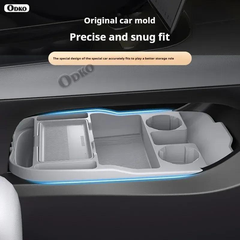 Silicone Storage Box 2025 FOR NIO ET5 Center Console Modification Anti-slip Pad Accessories Organizer Decoration