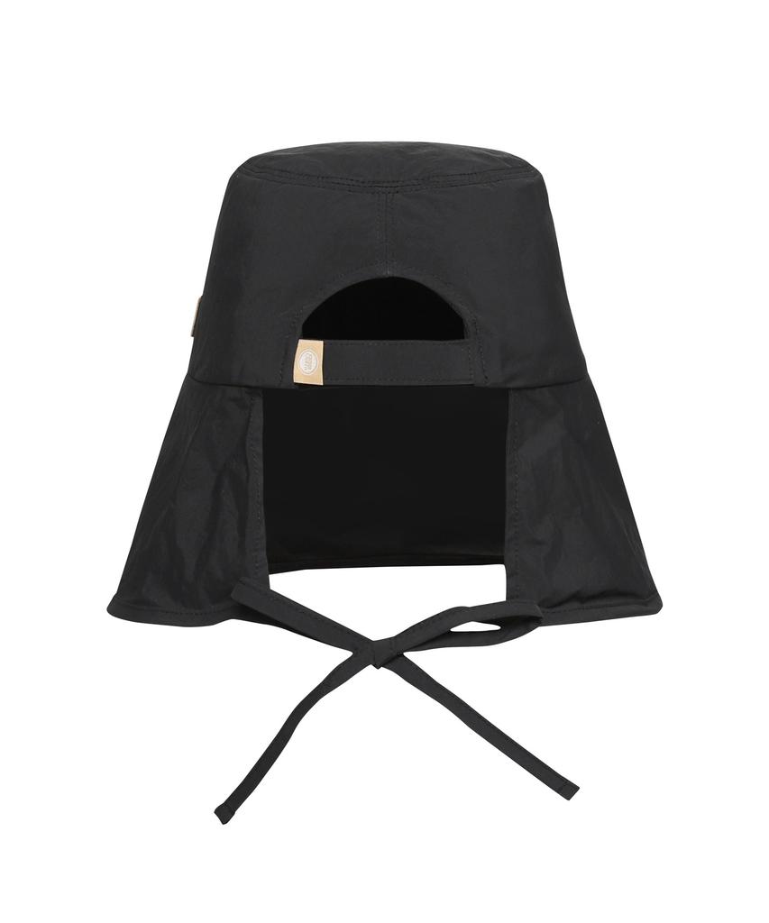 BBC EARTH String Bonnet Hat Black