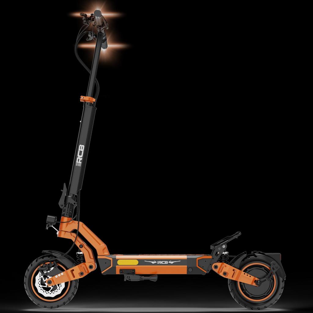 RCB D7 PRO ABE Anti-Theft Electric Scooter with NFC 10inch 48 V, 27 Ah Battery