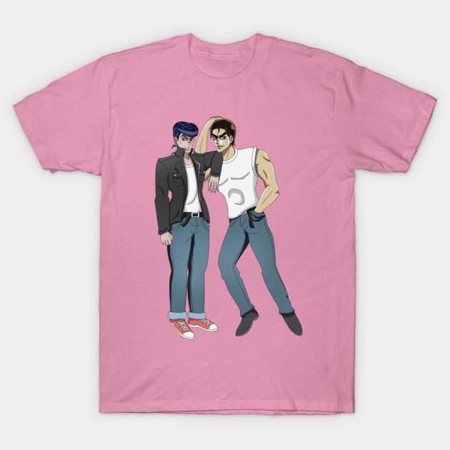 T-Shirt Damen Greaser Bois Harajuku Print Kawaii T-Shirt Sommer Kurzarm Damen T-Shirt Top Tee