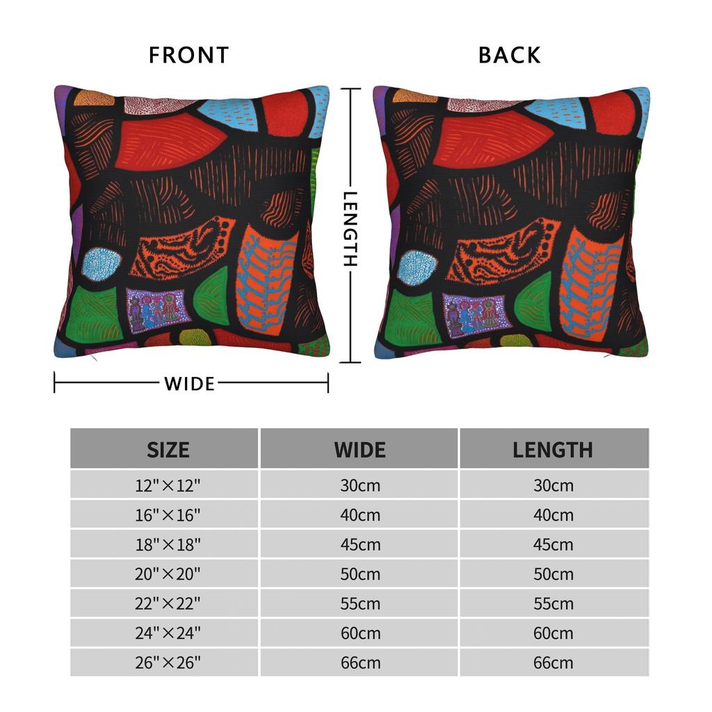 Yayoi K-Kusama Pillowcase Soft Polyester Cushion Cover Decoration Pillow Case Cover Bed 45X45Cm