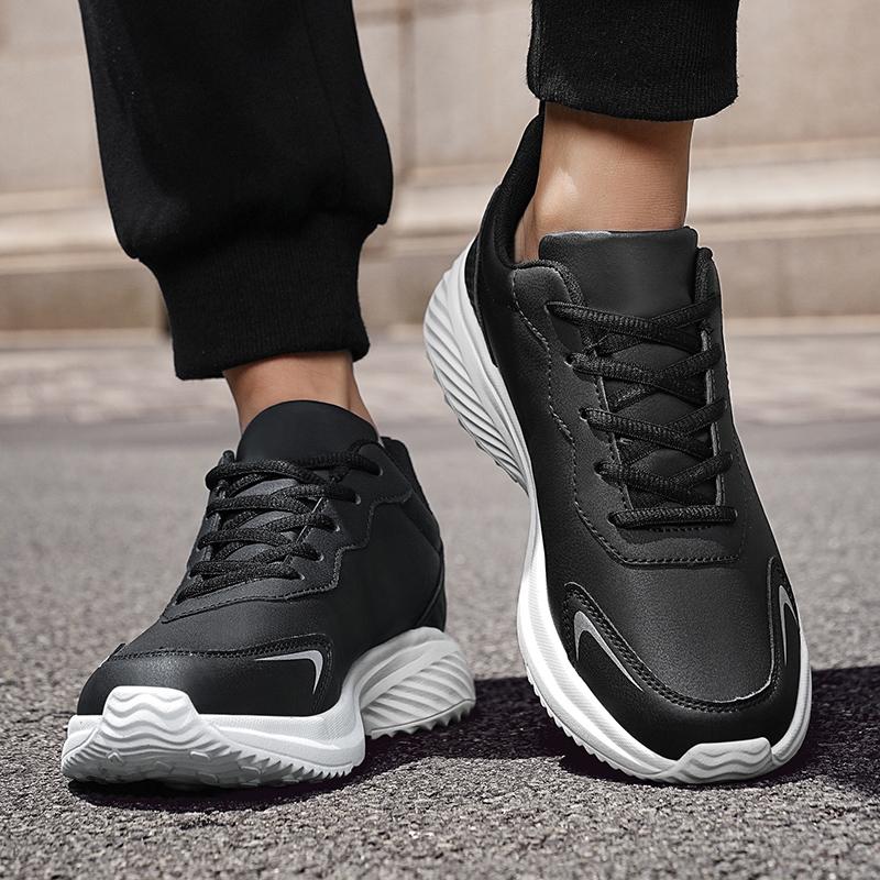 39-48 Мужские кроссовки Мягкая подошва Ультралегкие Водонепроницаемые Нескользящие — фото 10