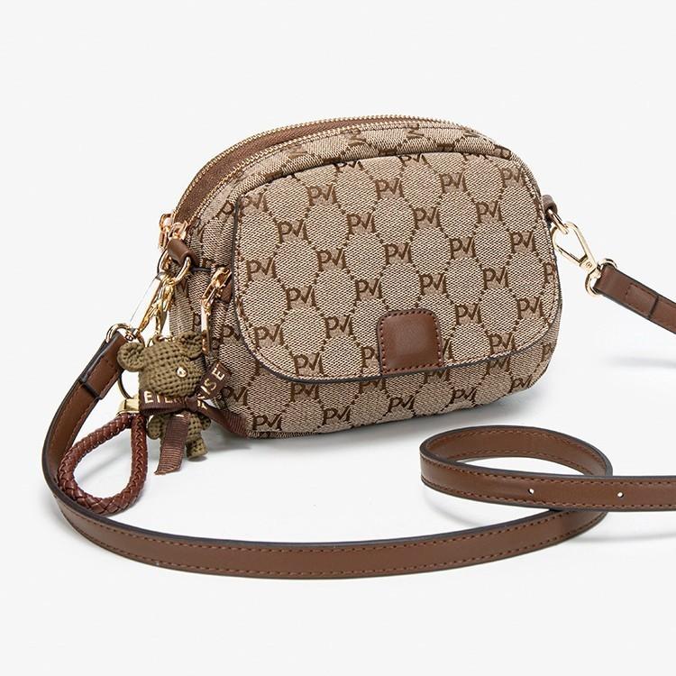 Small Crossbody Bag For Women With Faux Leather And Details For Daily Use