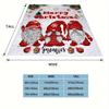 Christmas Santa Blanket - Festive Flannel Throw for Sofa/Bed, Soft Holiday Gift with Cozy Xmas Decor for Family & Friends
