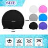 Unisex Adult Silicone Swim Cap for Men Women Waterproof Swimming Hat Durable Non Slip Elastic Wrinkle Free Pool Cap for