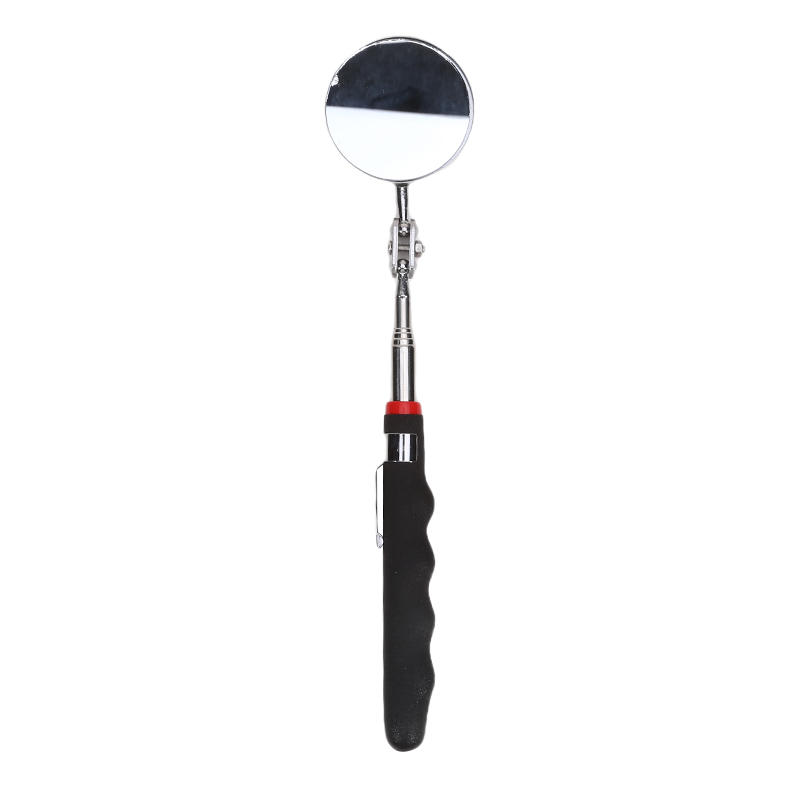 360°Retractable Inspection Mirror Round Telescopic Detection Lens Pocket Clip Car Repair Observation Tools