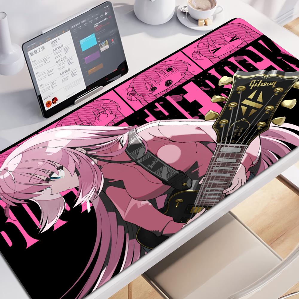 Anime BBocchi the RRockS Mouse Pad Nonslip Rubber Gamer Balance Computer Mat Decoracion Deskmat Laptop Office Large