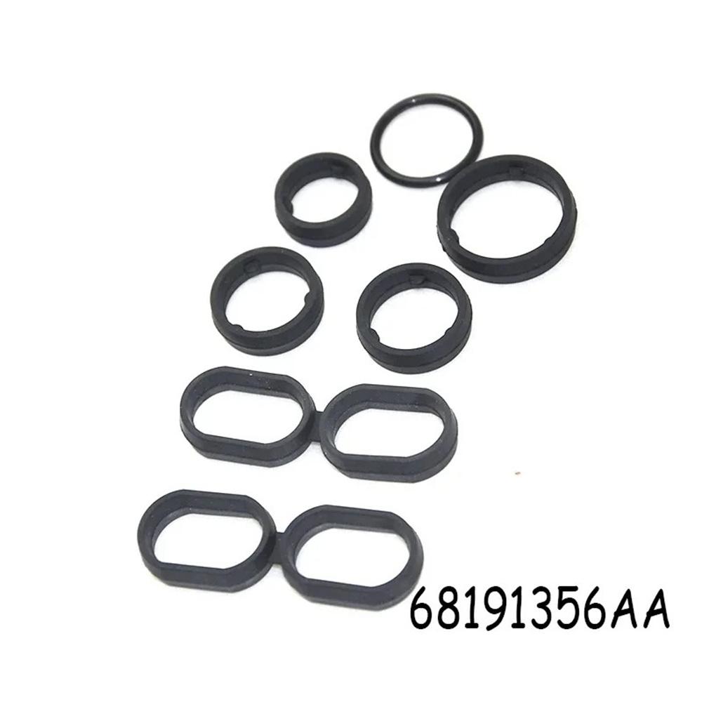 

New 7Pcs Oil Cooler Filter Ring Gasket For Dodge Chrysler Jeep 3.2L 3.6L 68191356AA