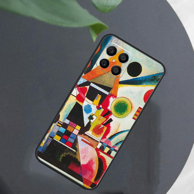 Wassily Kandinsky Abstract Artistic For Honor Magic 8 7 5 6 Pro Case For Honor 200 400 Lite 50 70 90 X8c X8b X9a X9b X9c X9d Win