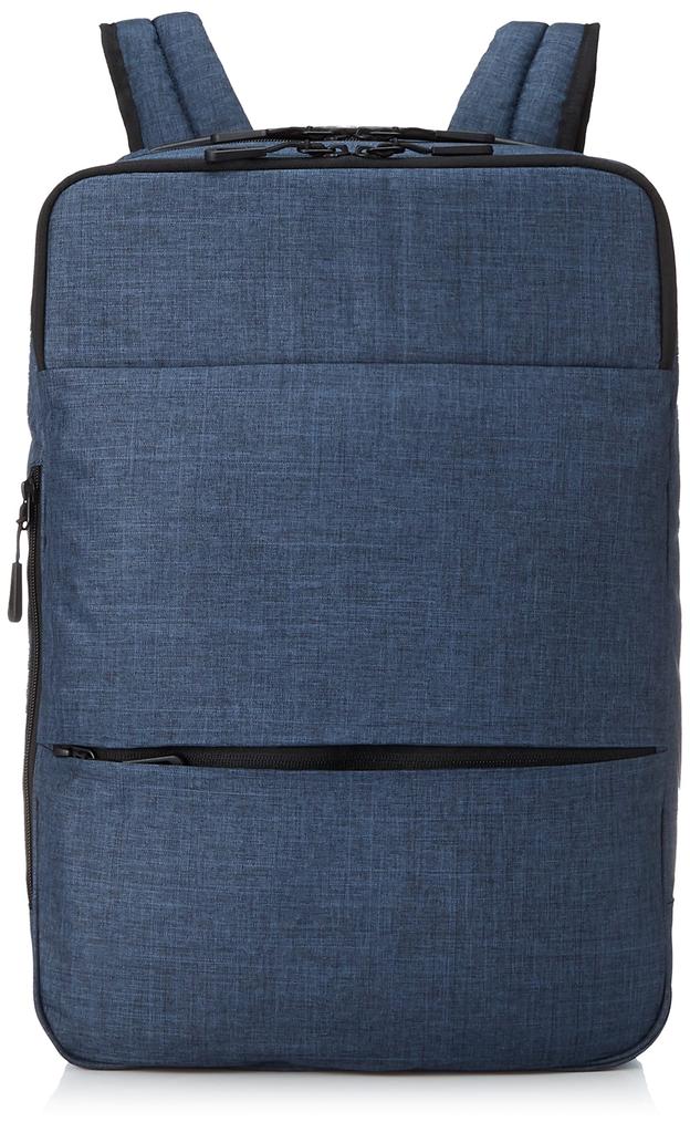 Ace Gene Front Pack R Business Backpack (No. 67823) with Smartphone Tray, Fits a B4 Size, 15.6-inch Laptop, and Front-Holding Design