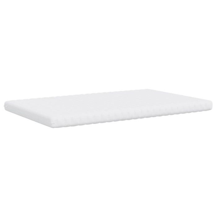 VidaXL Matelas en mousse blanc 140x200 cm 7 zones dureté 20 ILD,matelas de lit,matelas de lit de jour,matelas en mousse 356356
