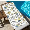 1pc Minions Beach Towel Microfiber Quick Dry Soft Lightweight Unisex for Swimming Camping Surfing Yoga Travel Outdoor
