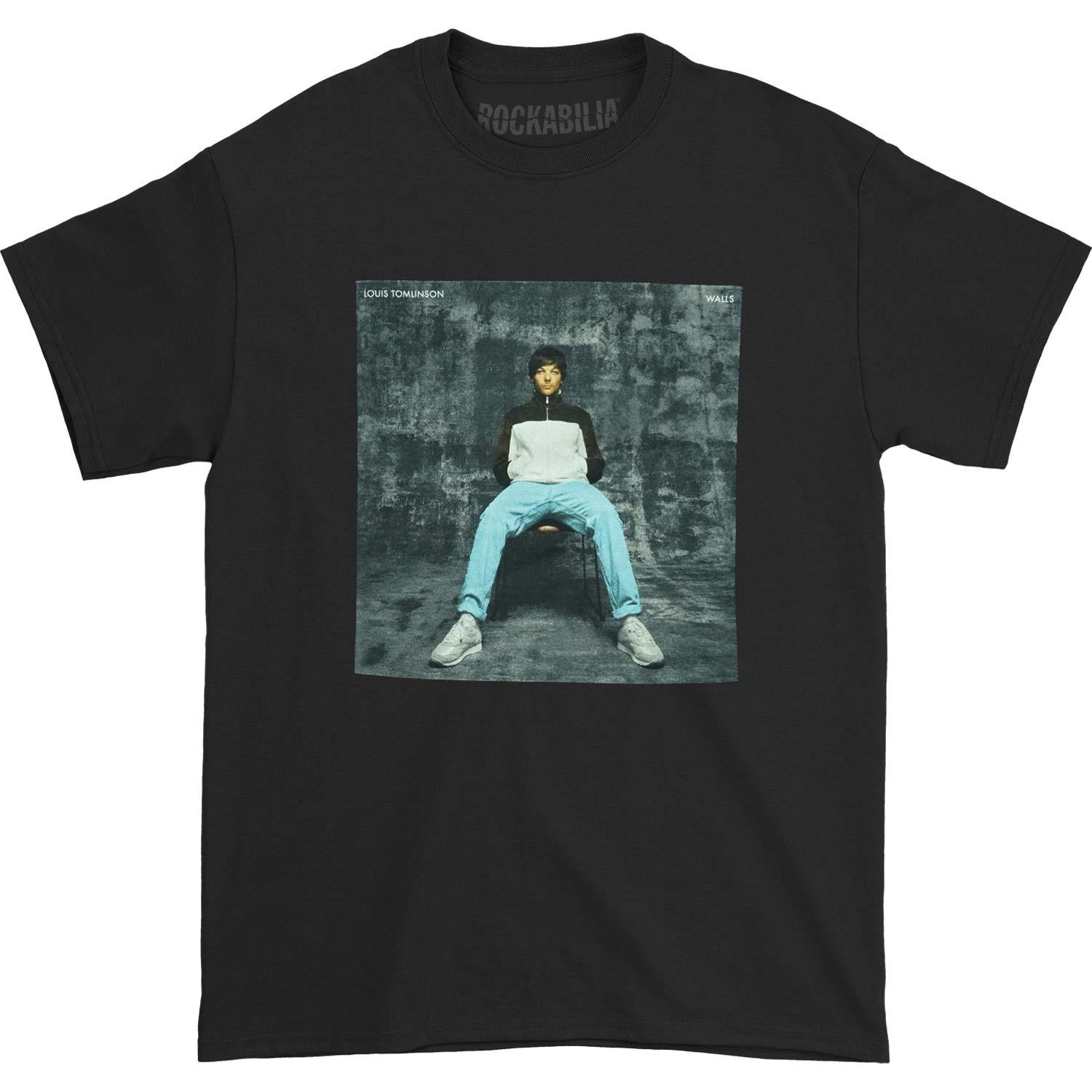 Men s Louis Tomlinson Walls in Black T-shirt Medium Black 3XL