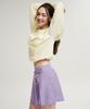Gonna a pantaloncino da bagno Leijibi Airstretch con fascia lavanda