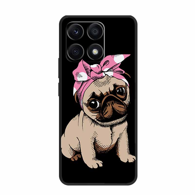 Black Silicone Case For Xiaomi 15T Pro Case Cartoon Cat Soft Back Cover For Xiaomi 15T 5G 17 14T Pro Phone Case Coque Funda Para
