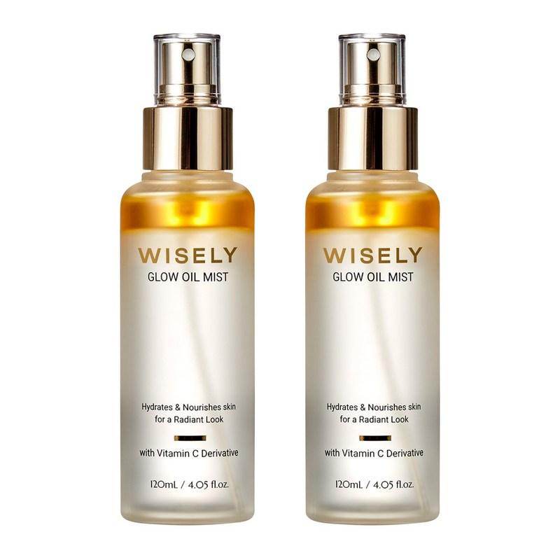 Wisely Moisturizing Radiance Oil Mist, 120ml, 2 pcs