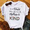 New Women T-Shirt 2023 Good Vibes Letters Fashion Top Female T Shirts Harajuku Streetwear O-Neck Short Clothes Ladies Tshirts