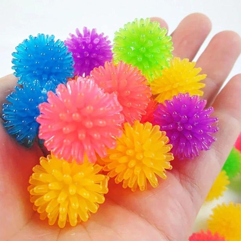 

Multicolored Small Soft Spiky Balls Fidget Toys For And Anxiety Relaxation Kids Children Carnival Prizes Party Favors Gifts DP1562-